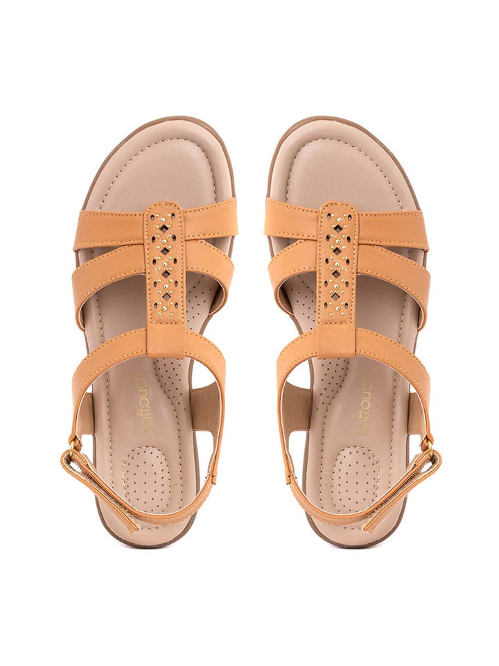 Khadim Softouch Wedge Heel Sandal for Women