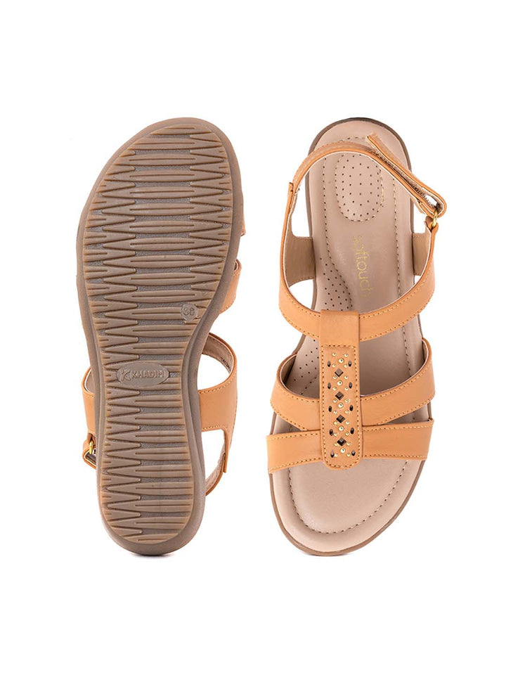 Khadim Softouch Wedge Heel Sandal for Women