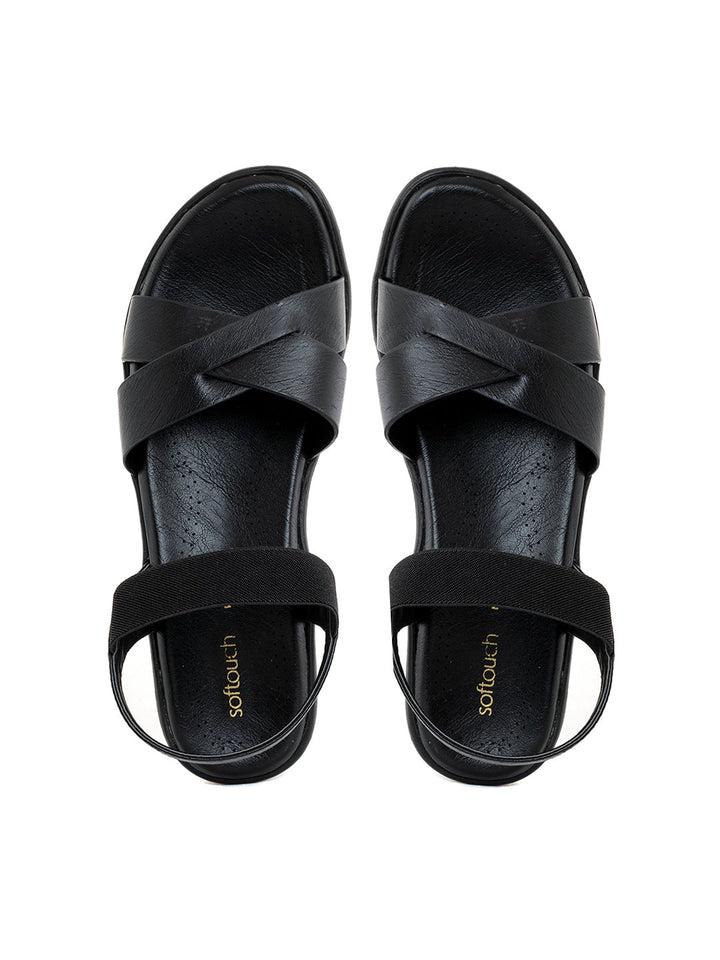 Khadim Softouch Platform Heel Slingback Sandal for Women