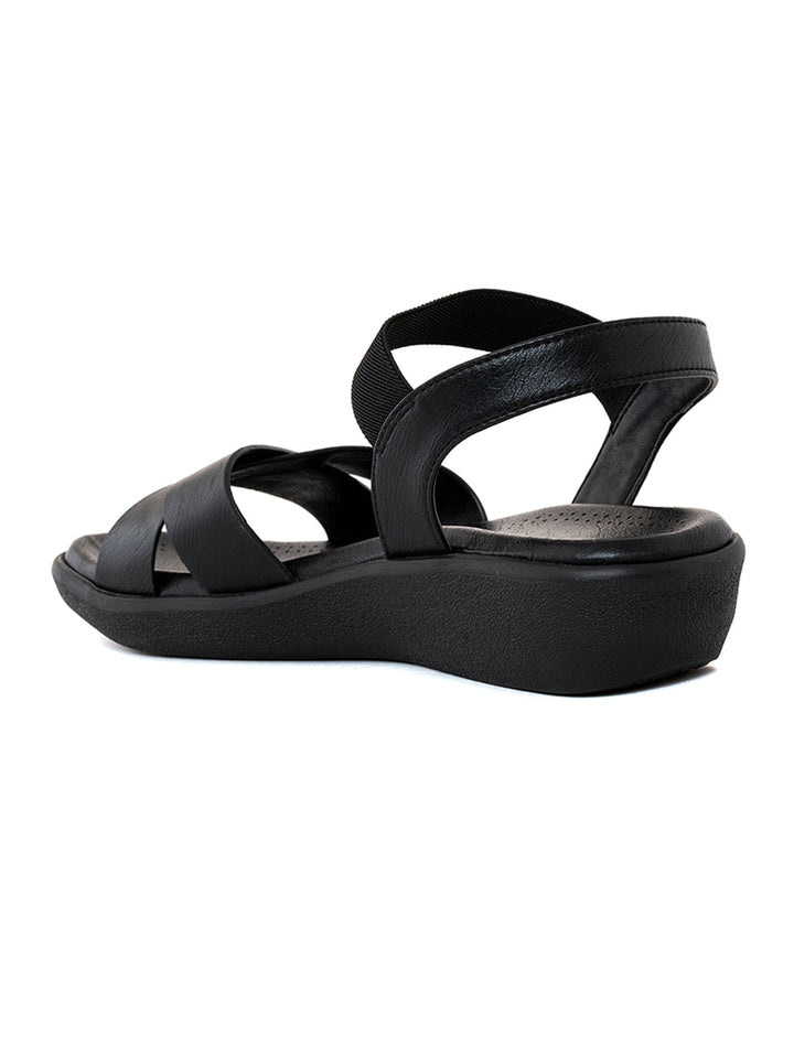 Khadim Softouch Platform Heel Slingback Sandal for Women