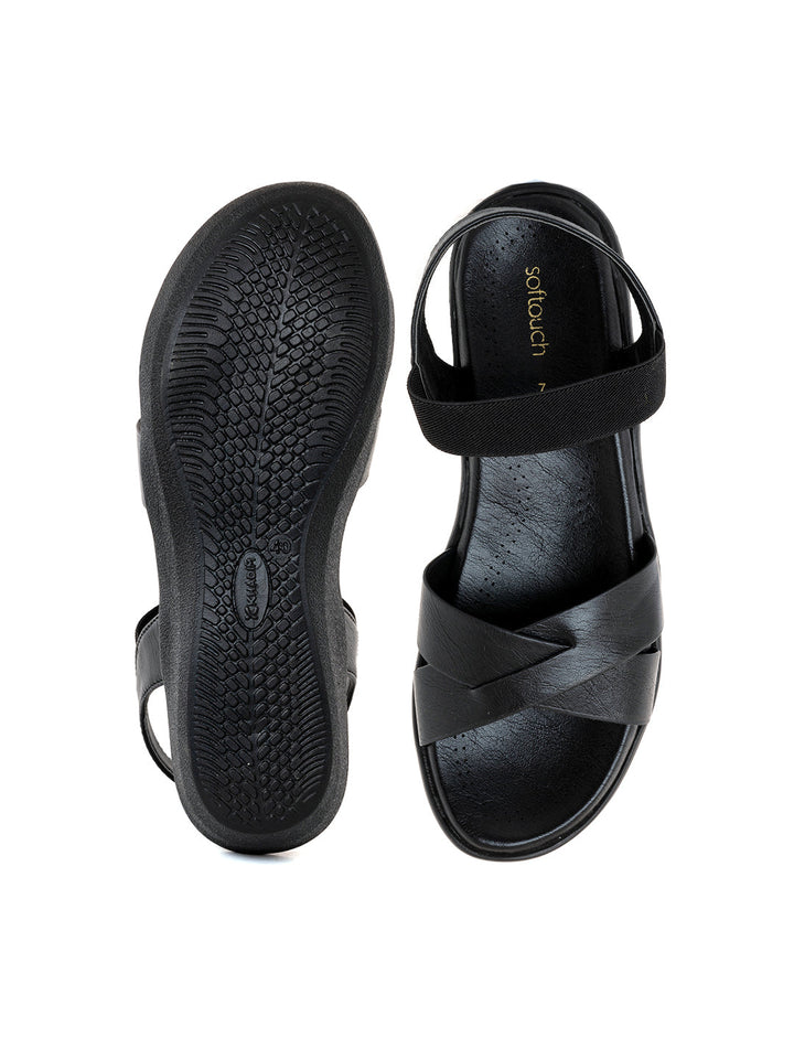 Khadim Softouch Platform Heel Slingback Sandal for Women