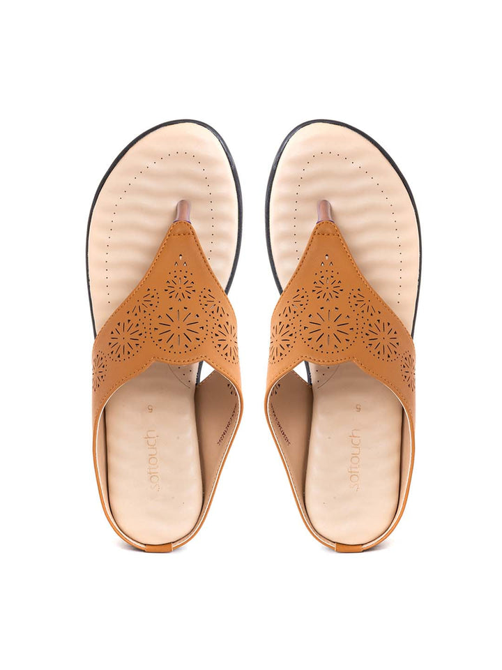 Khadim Softouch Flat Slip On Sandal for Women