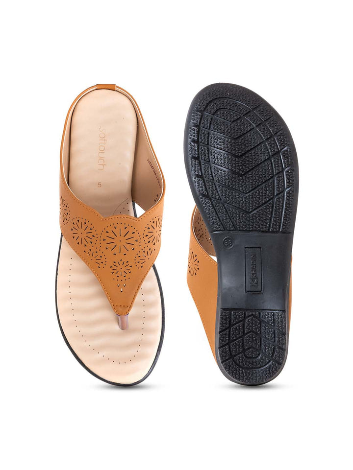 Khadim Softouch Flat Slip On Sandal for Women