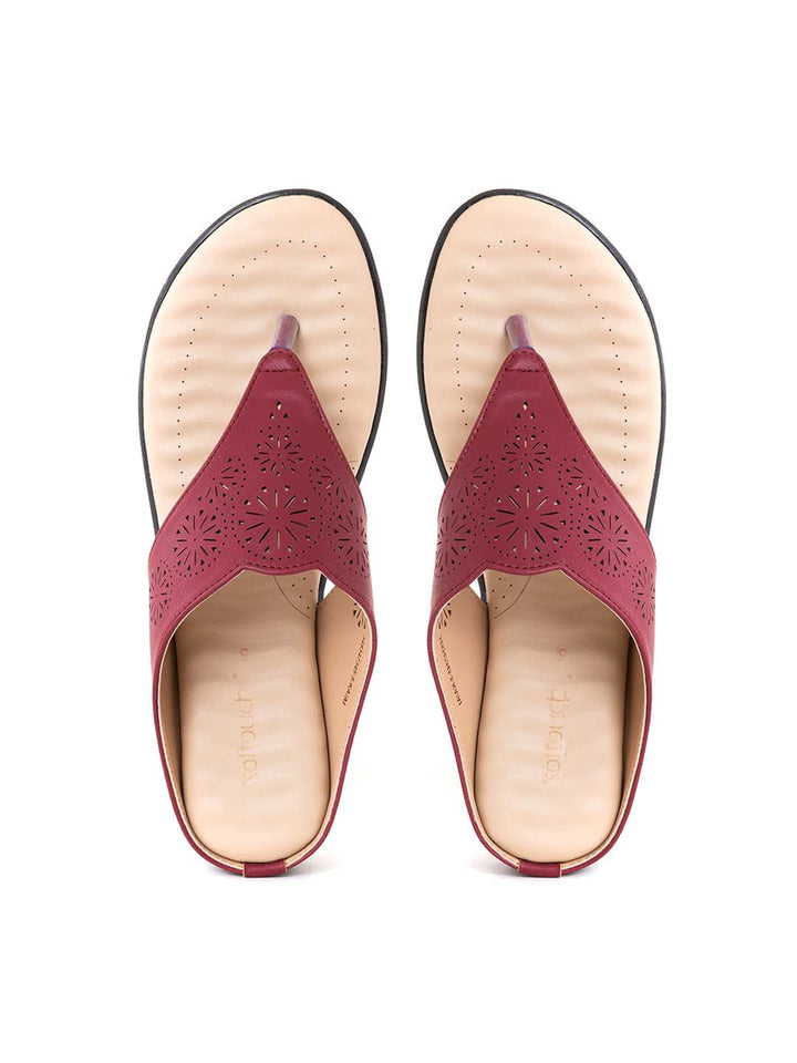 Khadim Softouch Flat Slip On Sandal for Women