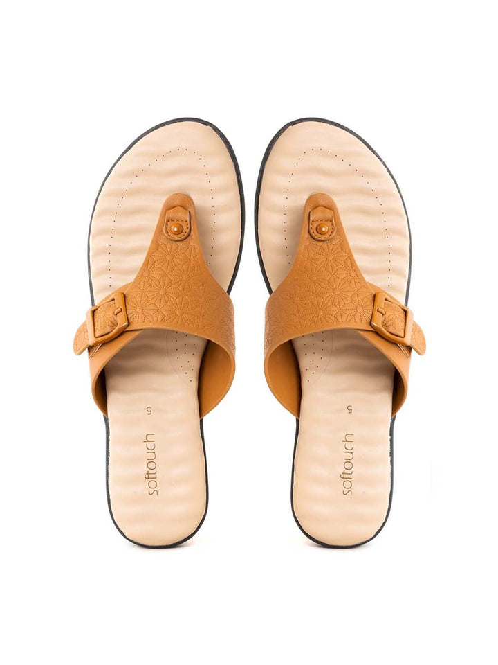 Khadim Softouch Flat Slip On Sandal for Women