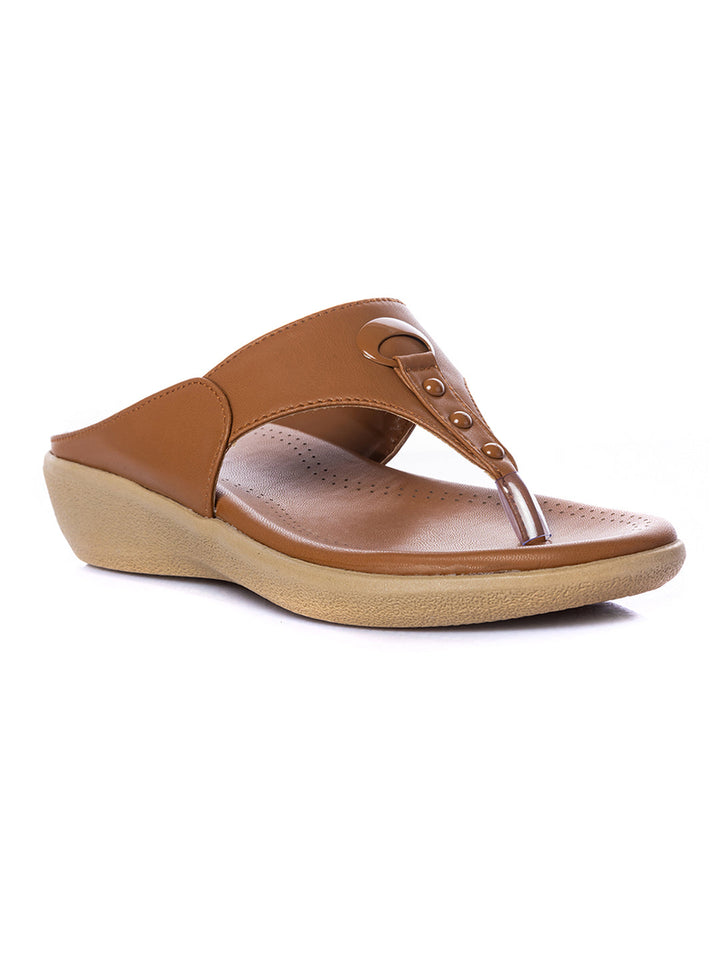 KHADIM Softouch Wedge Heel Slip On Sandal for Women