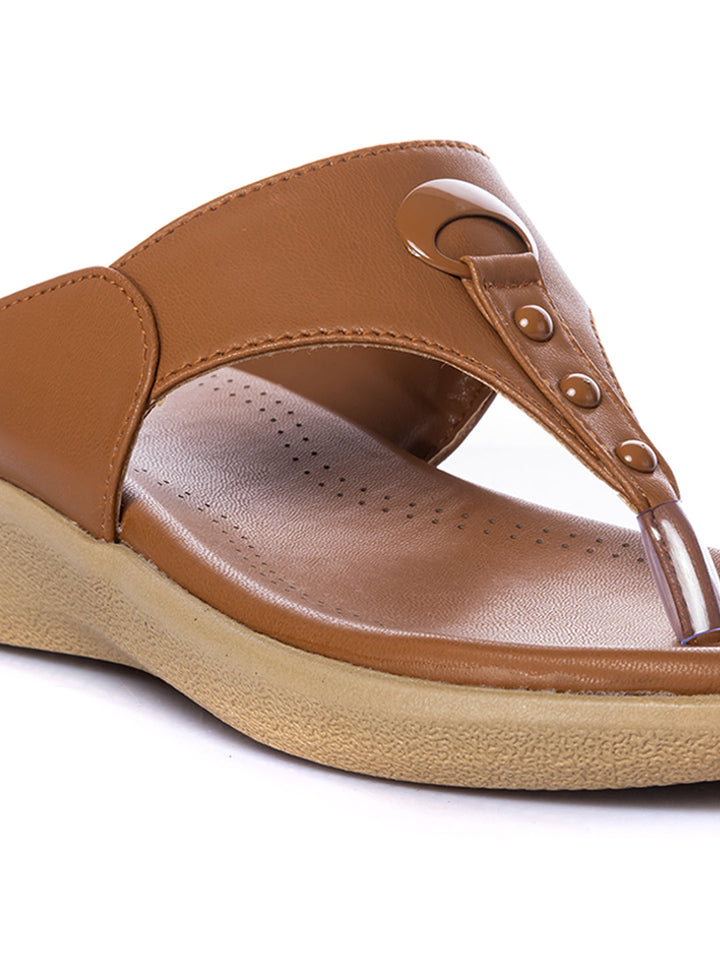 KHADIM Softouch Wedge Heel Slip On Sandal for Women