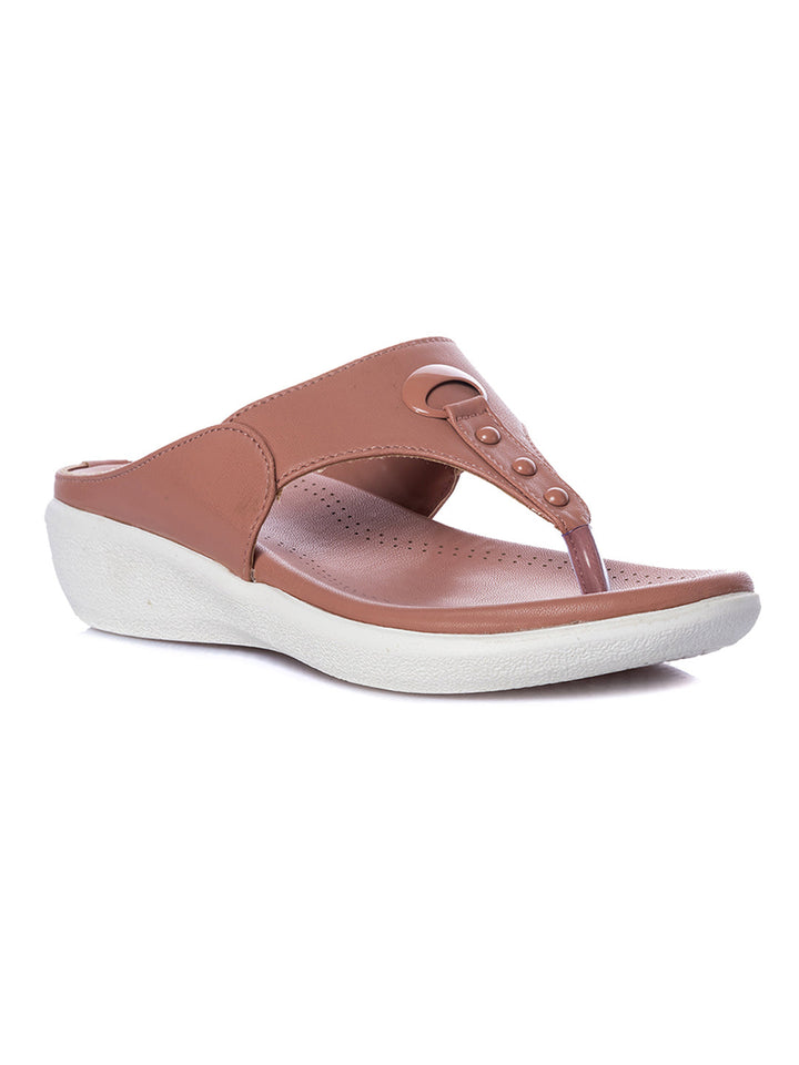 KHADIM Softouch Wedge Heel Slip On Sandal for Women