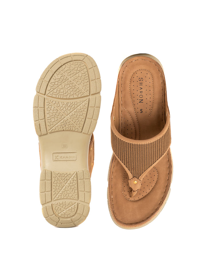 Khadim Sharon Platform Heel Slip On Sandal for Women