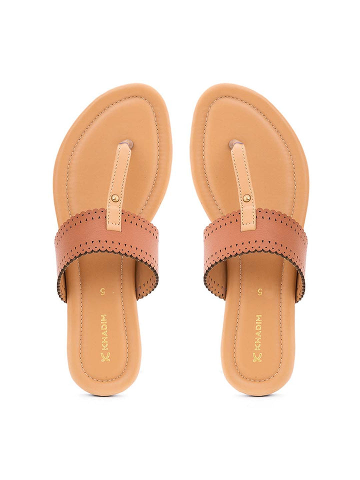 Khadim Flat Slip On Sandal for Women