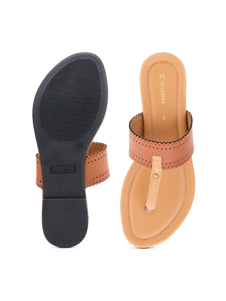 Khadim Flat Slip On Sandal for Women