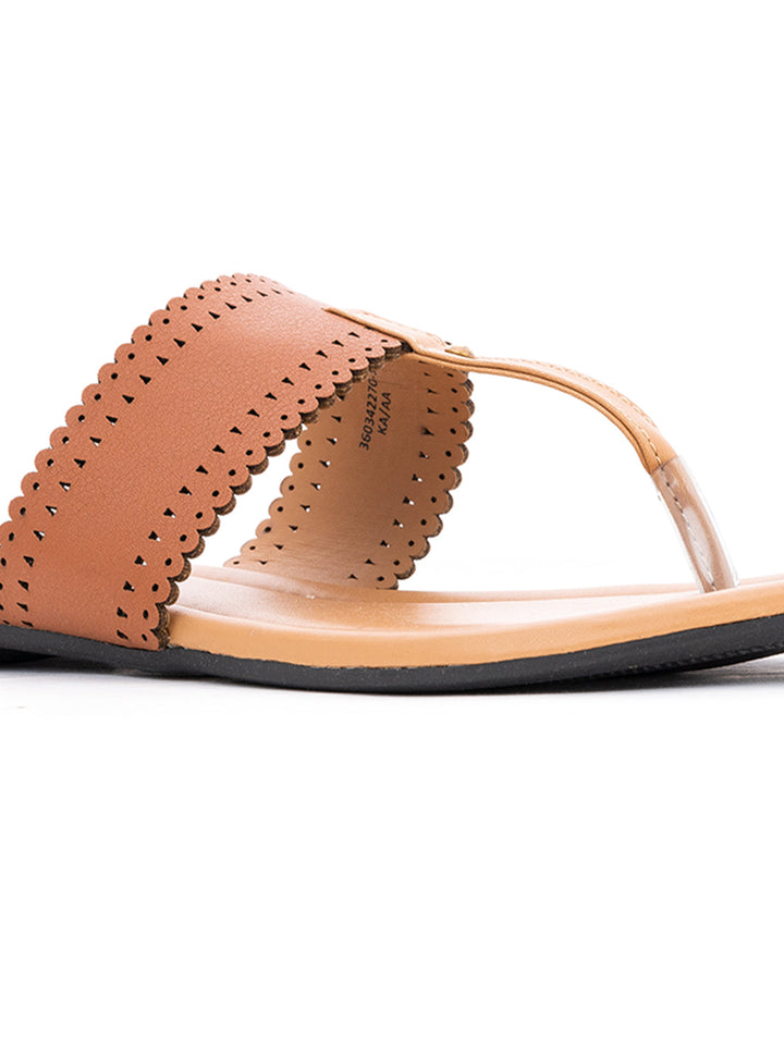 Khadim Flat Slip On Sandal for Women