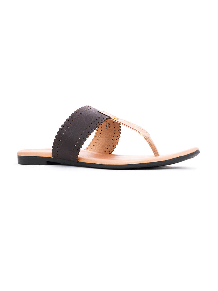 Khadim Flat Slip On Sandal for Women