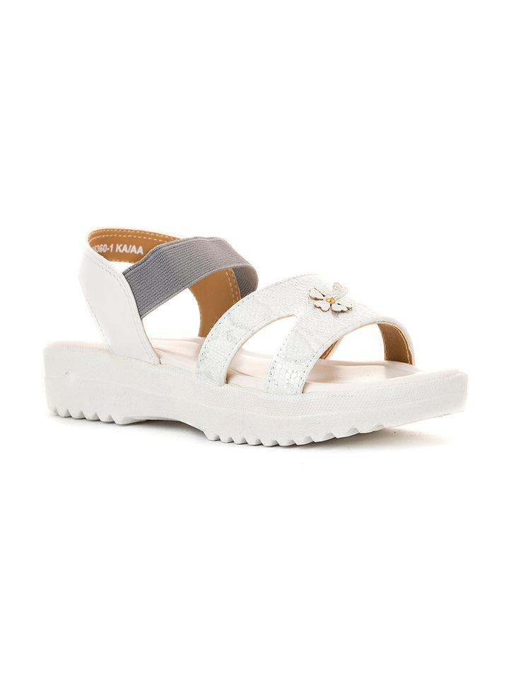 Khadim Adrianna Platform Heel Slingback Sandal for Girls - 4.5-12 yrs