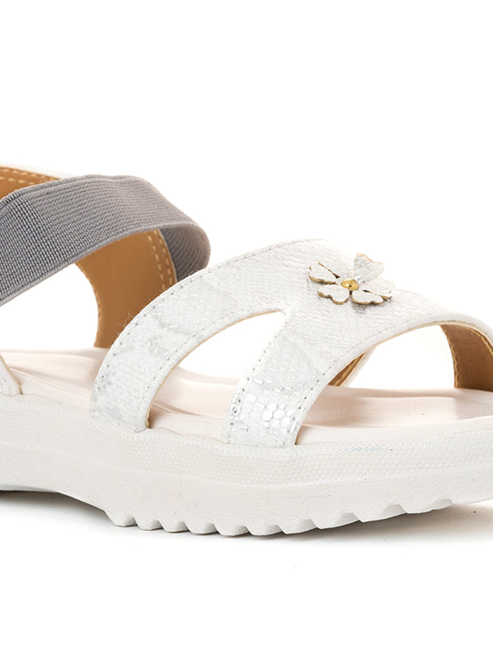Khadim Adrianna Platform Heel Slingback Sandal for Girls - 4.5-12 yrs