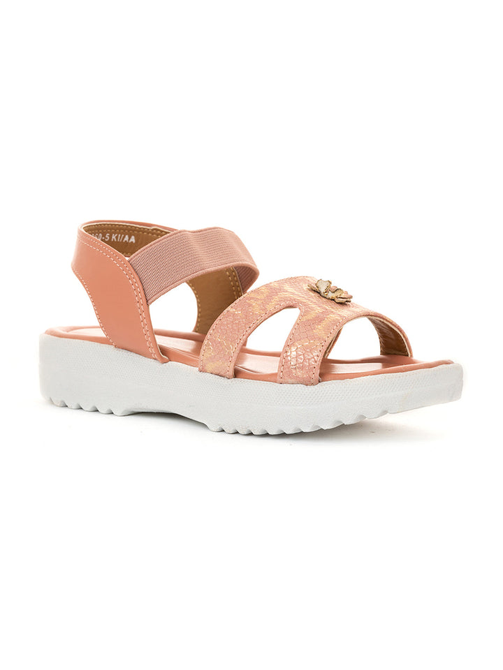 Khadim Adrianna Platform Heel Slingback Sandal for Girls - 4.5-12 yrs