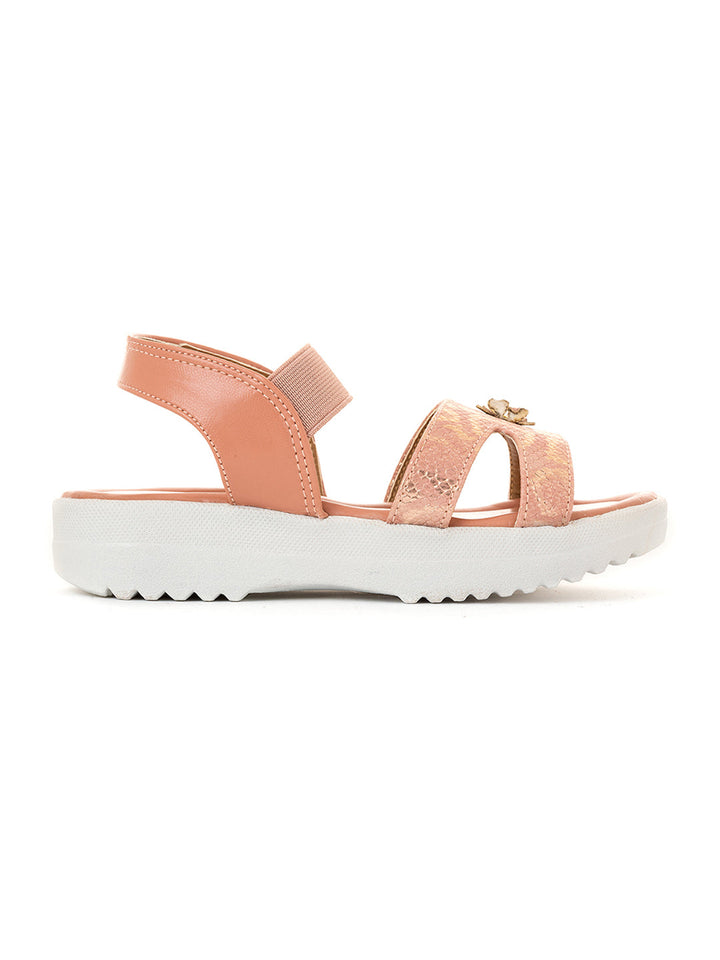 Khadim Adrianna Platform Heel Slingback Sandal for Girls - 4.5-12 yrs