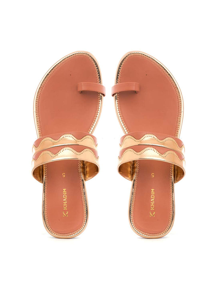 Khadim Flat Slip On Sandal for Women