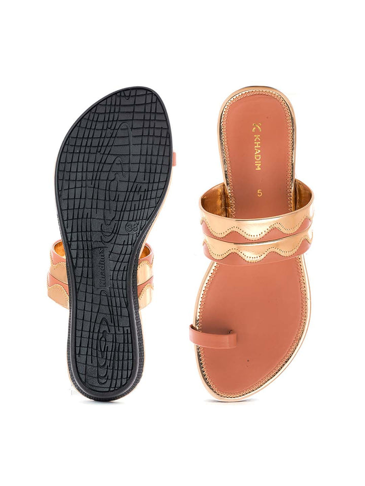 Khadim Flat Slip On Sandal for Women