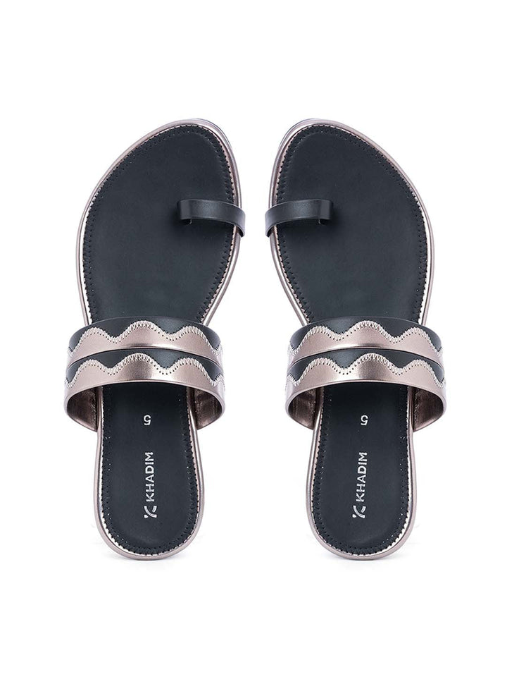 Khadim Flat Slip On Sandal for Women