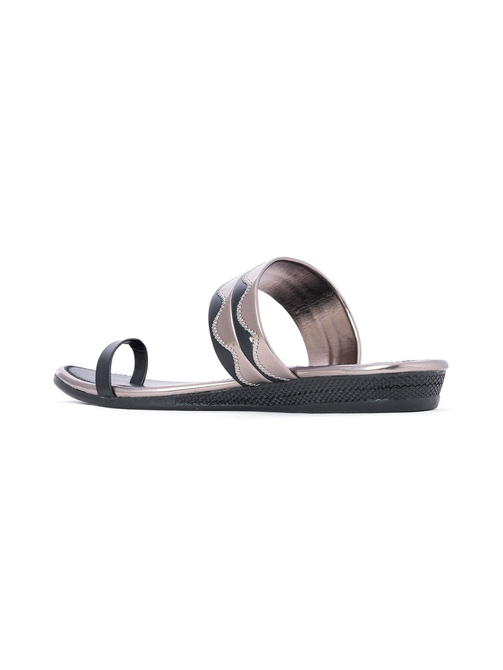 Khadim Flat Slip On Sandal for Women