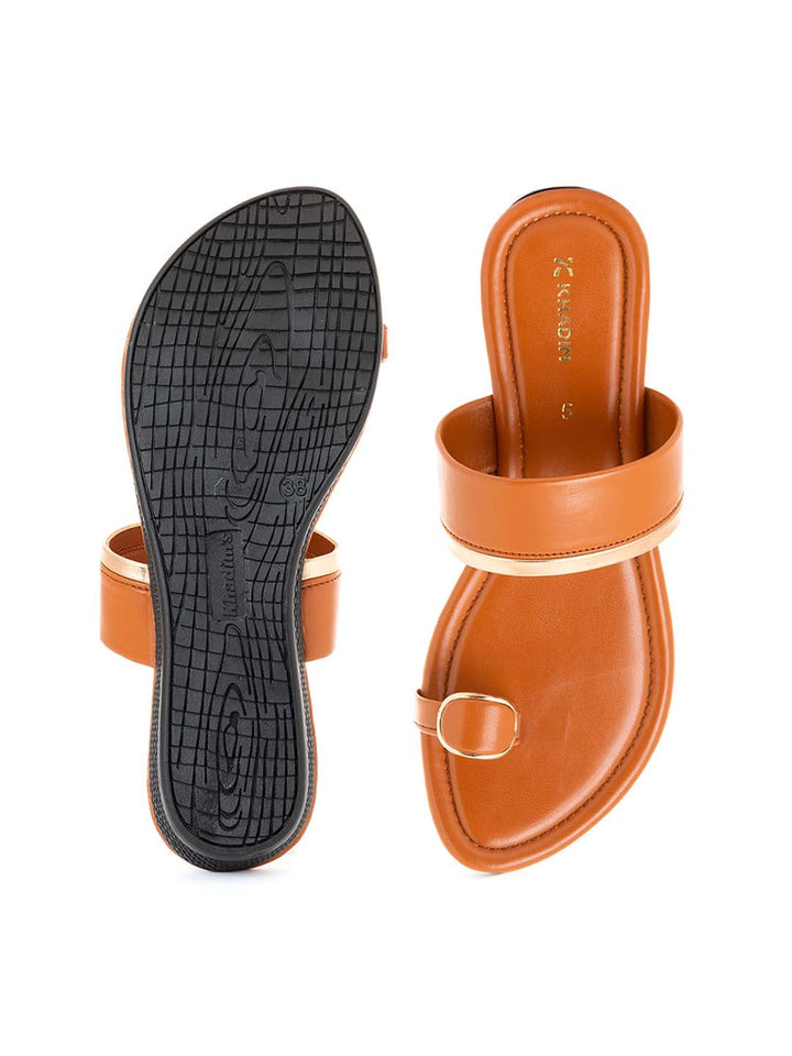 Khadim Flat Slip On Sandal for Women