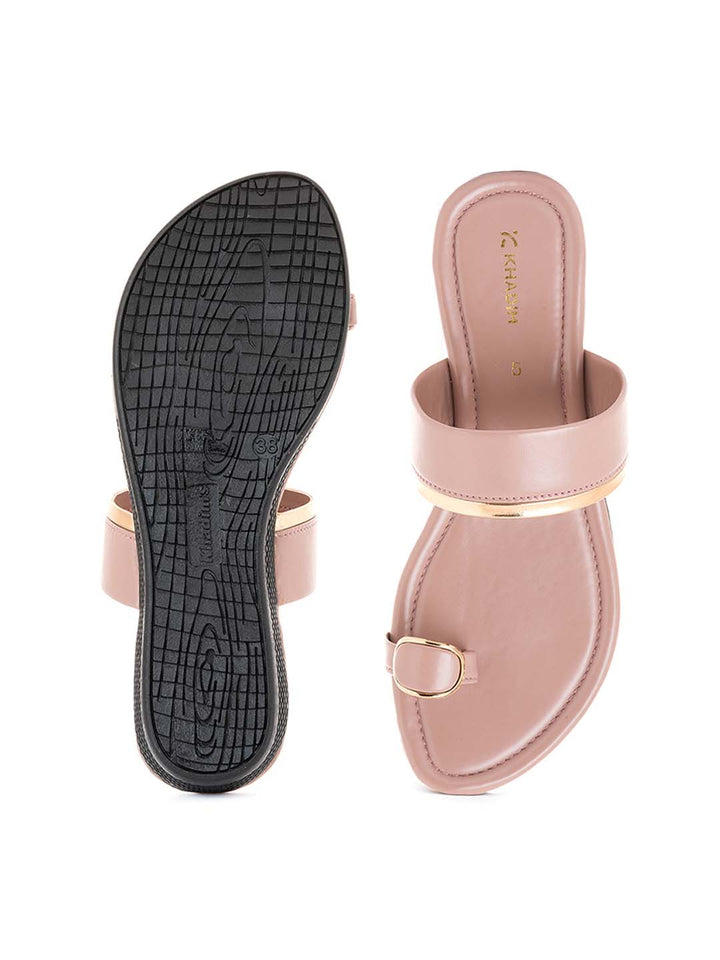 Khadim Flat Slip On Sandal for Women