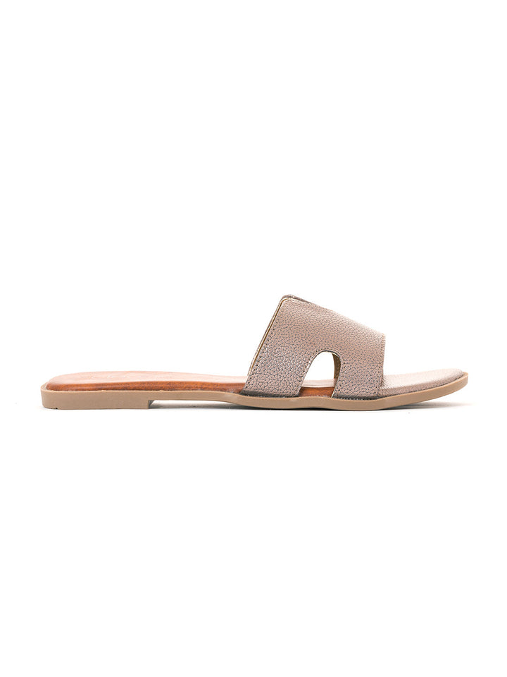 Khadim Cleo Flat Mule Slide Sandal for Women