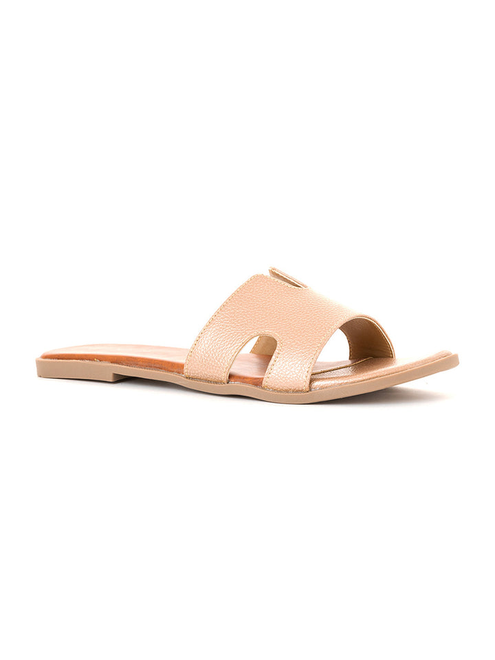 Khadim Cleo Flat Mule Slide Sandal for Women