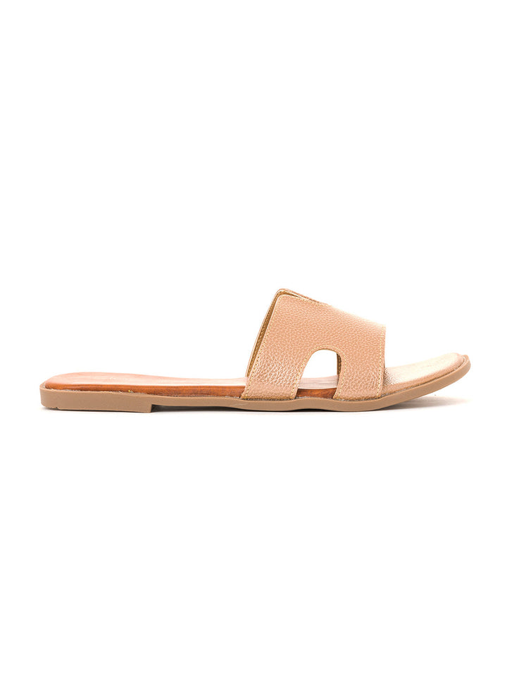 Khadim Cleo Flat Mule Slide Sandal for Women