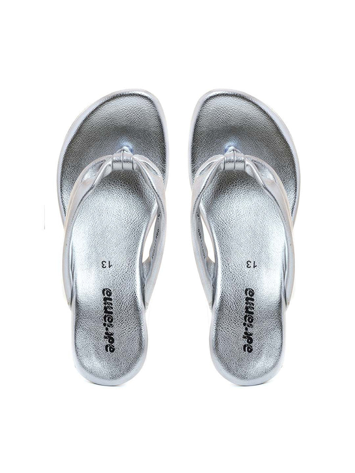 Khadim Adrianna Wedge Heel Slip On Sandal for Girls - 4.5-12 yrs