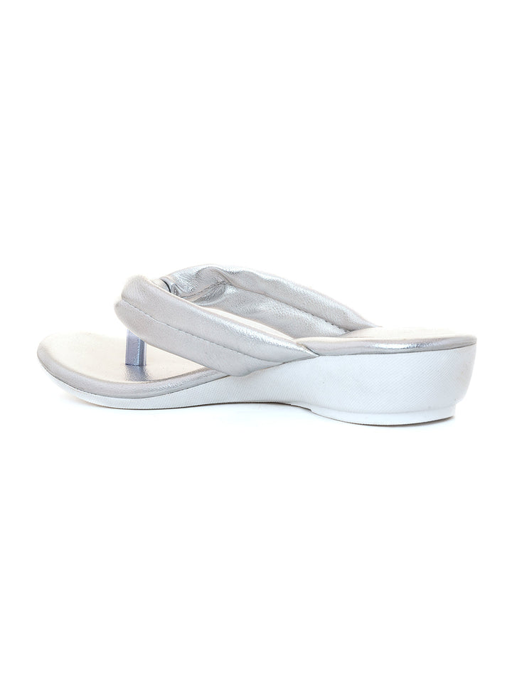 Khadim Adrianna Wedge Heel Slip On Sandal for Girls - 4.5-12 yrs