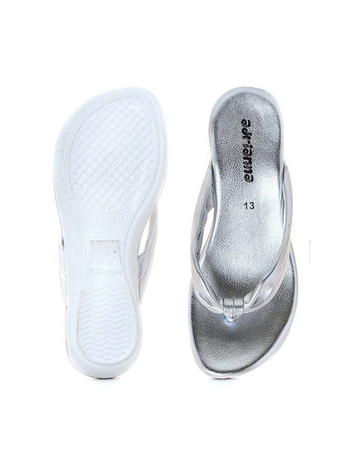 Khadim Adrianna Wedge Heel Slip On Sandal for Girls - 4.5-12 yrs