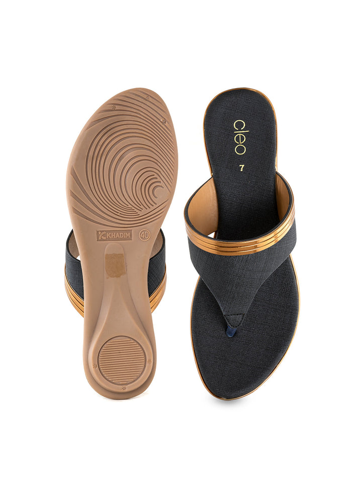Khadim Cleo Flat Slip On Sandal for Women