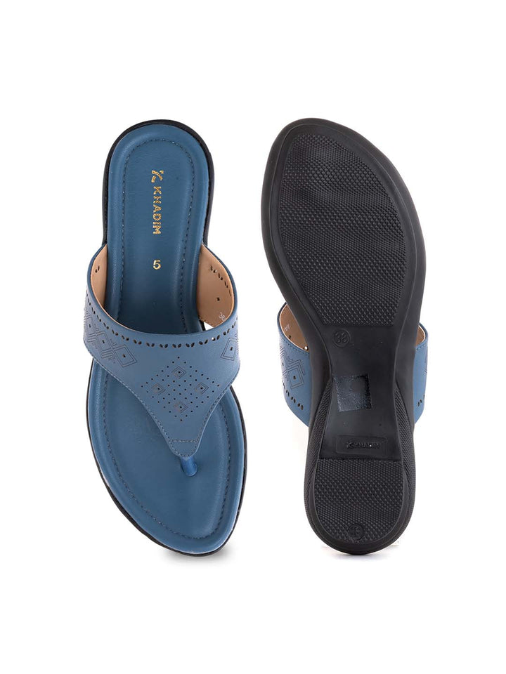 Khadim Flat Slip On Sandal for Women