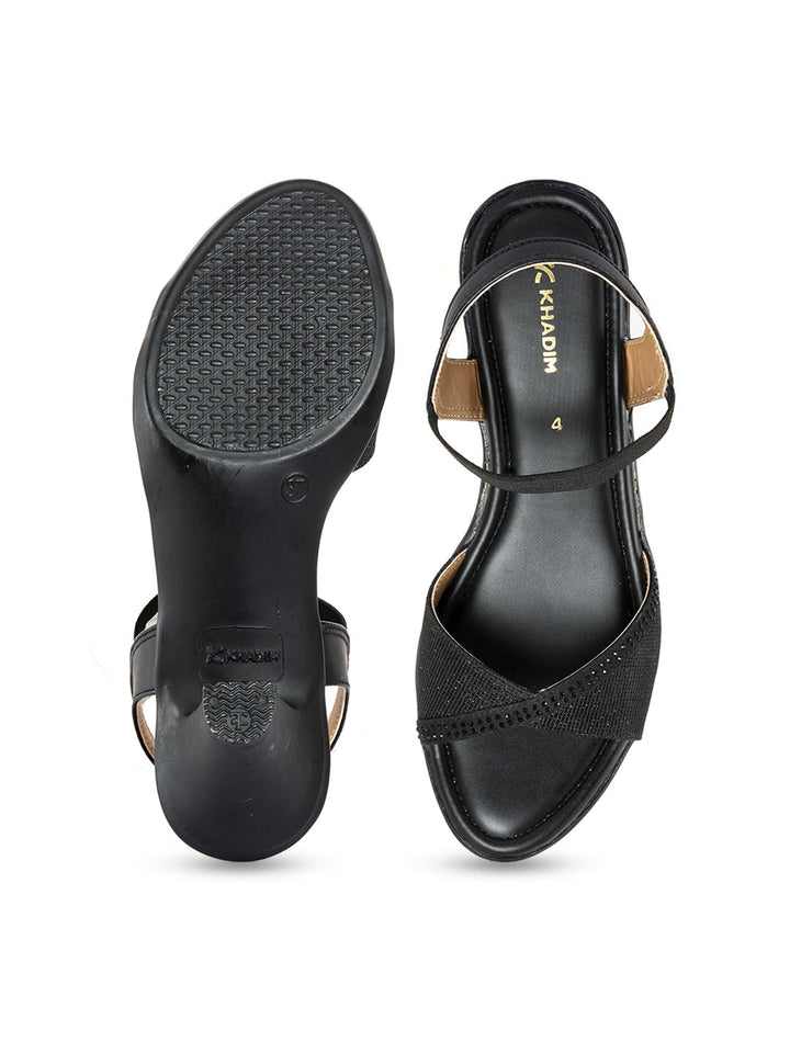 Khadim Cone Heel Slingback Sandal for Women