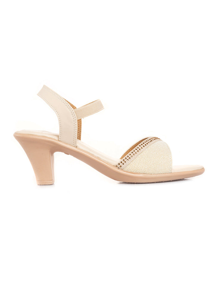 Khadim Cone Heel Slingback Sandal for Women