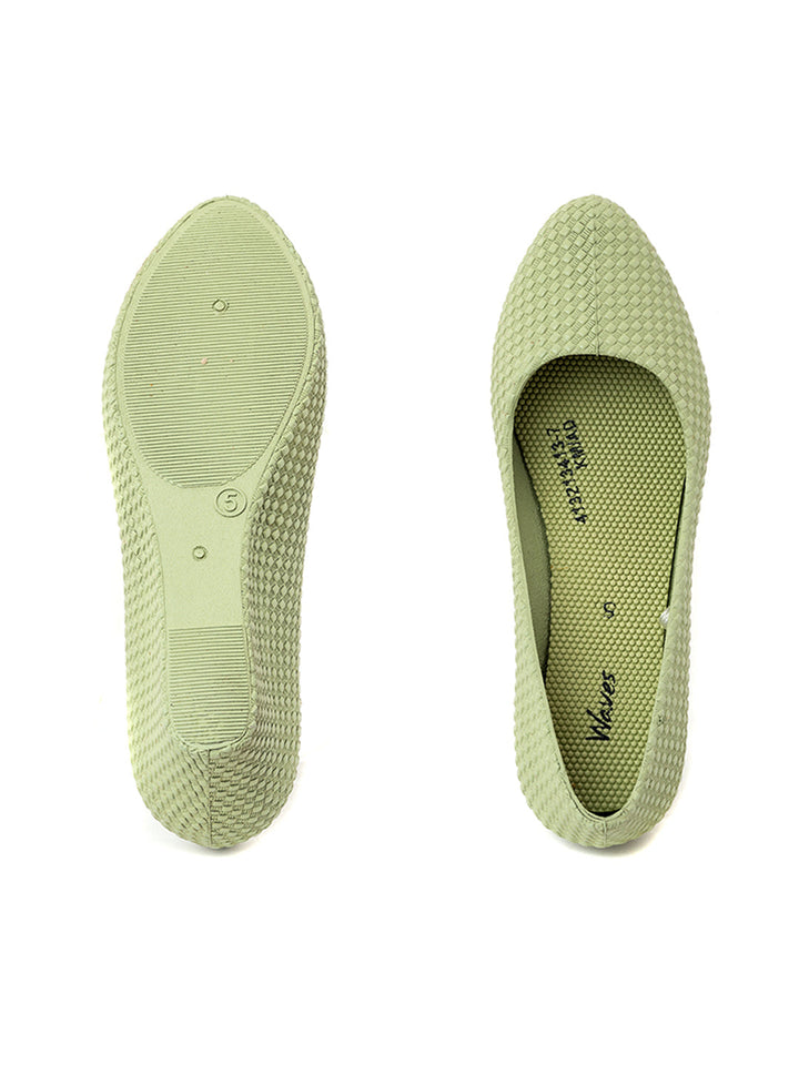 Khadim Waves Washable Wedge Heel Pump Shoe for Women
