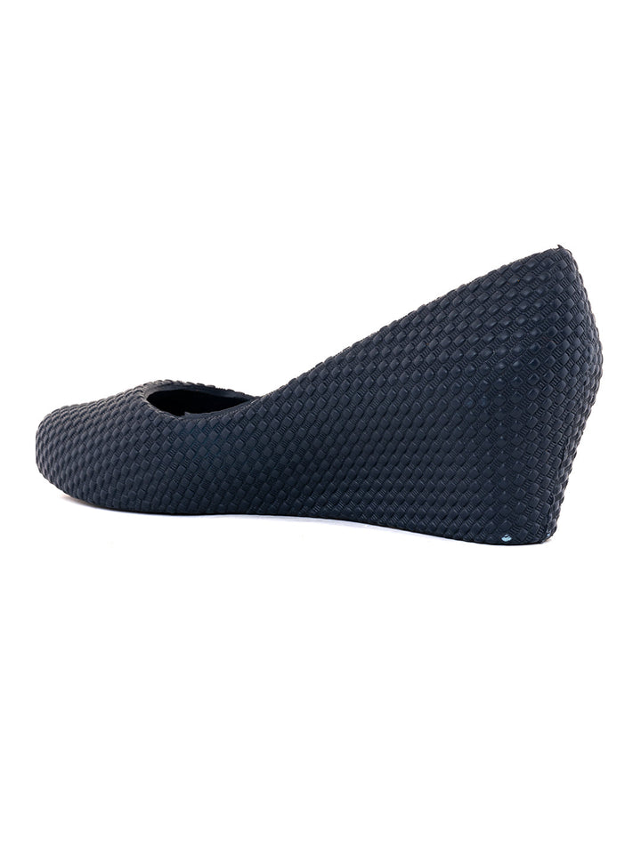 Khadim Waves Washable Wedge Heel Pump Shoe for Women