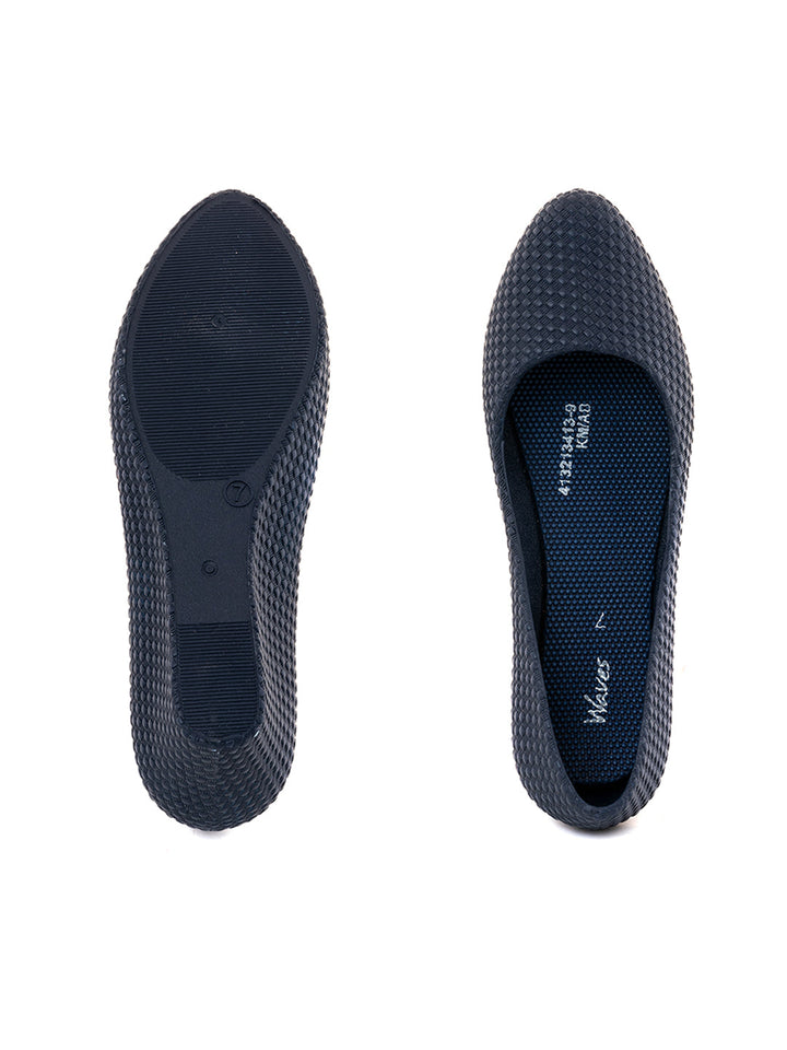 Khadim Waves Washable Wedge Heel Pump Shoe for Women