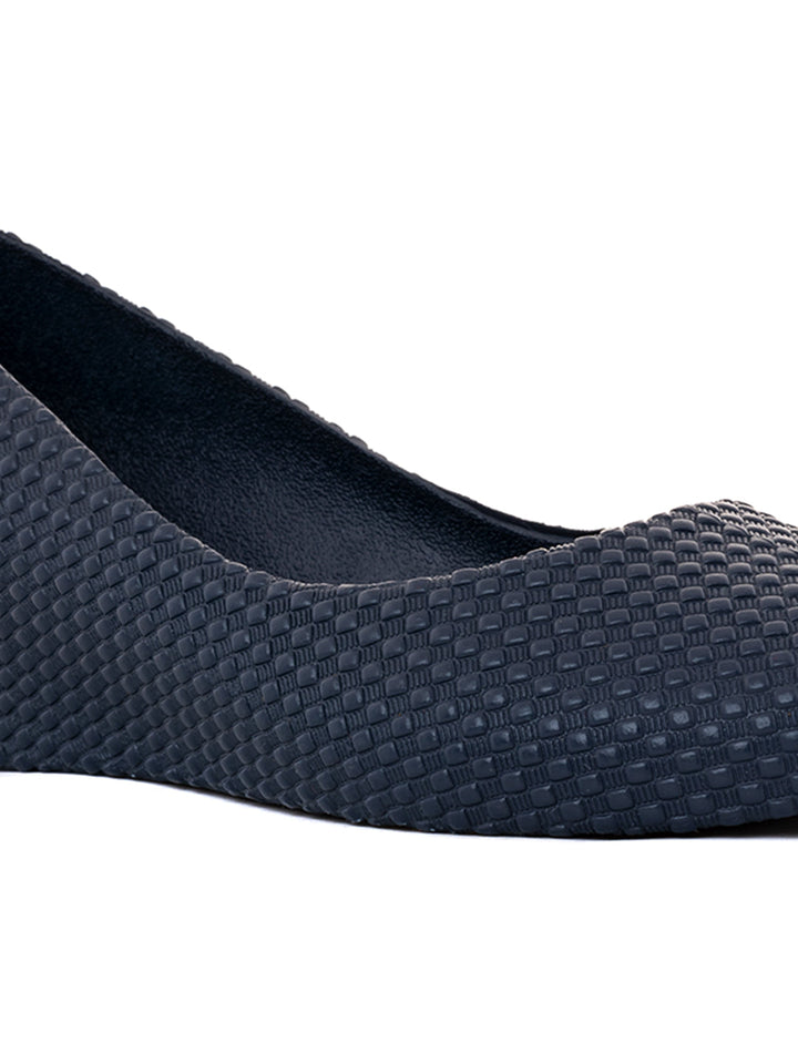 Khadim Waves Washable Wedge Heel Pump Shoe for Women
