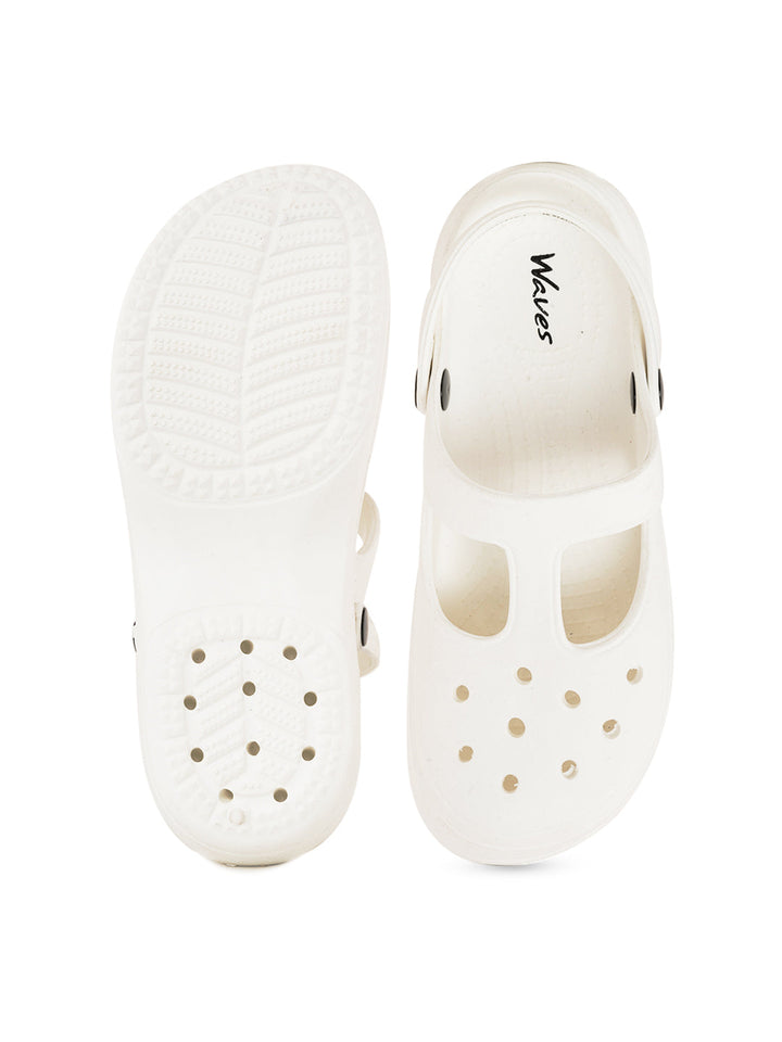 Khadim Waves Washable Clog Sandal for Women