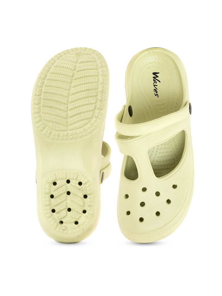 Khadim Waves Washable Clog Sandal for Women