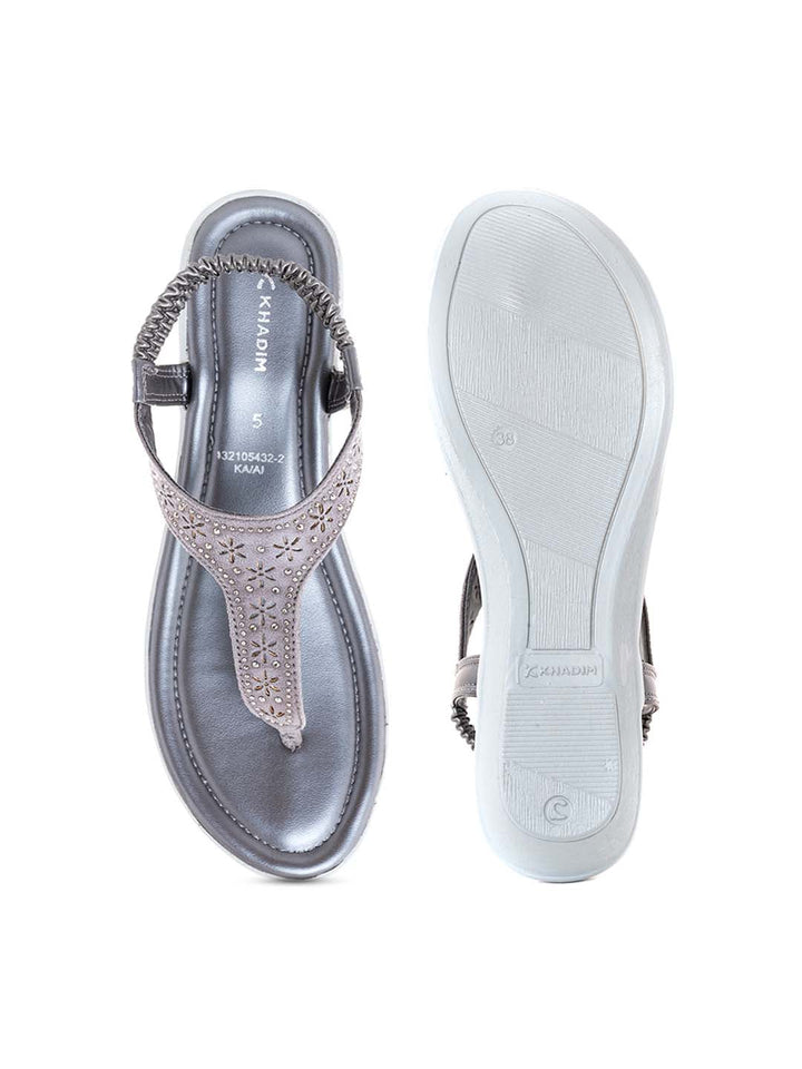 Khadim Wedge Heel Slingback Sandal for Women