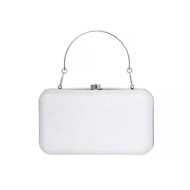 Khadim Minaudiere with Detachable Short Top Handle & Long Chain for Women