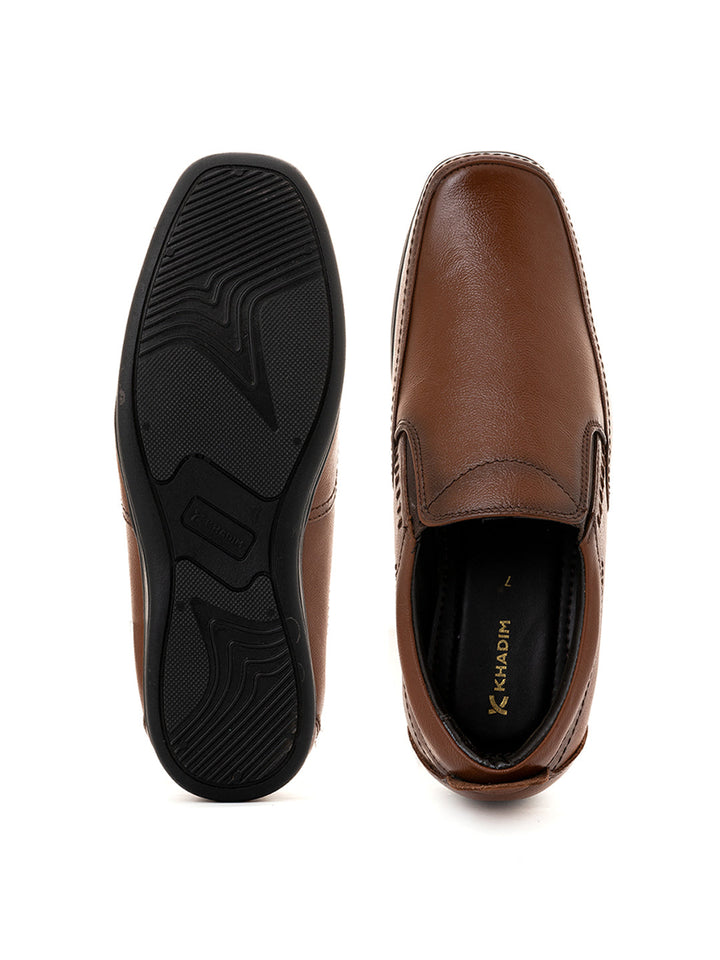 Khadim Leather Loafers Shoe for Men