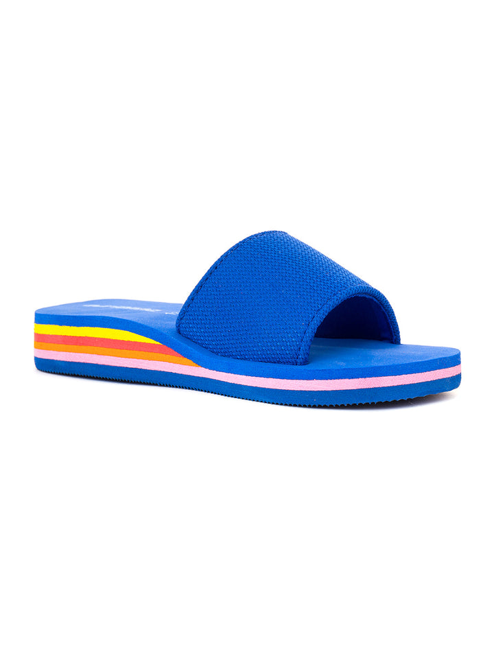 Khadim Adrianna Platform Heel Mule Slide Slippers for Girls - 4.5-12 yrs