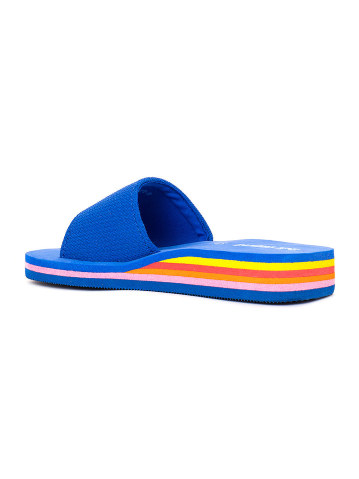 Khadim Adrianna Platform Heel Mule Slide Slippers for Girls - 4.5-12 yrs