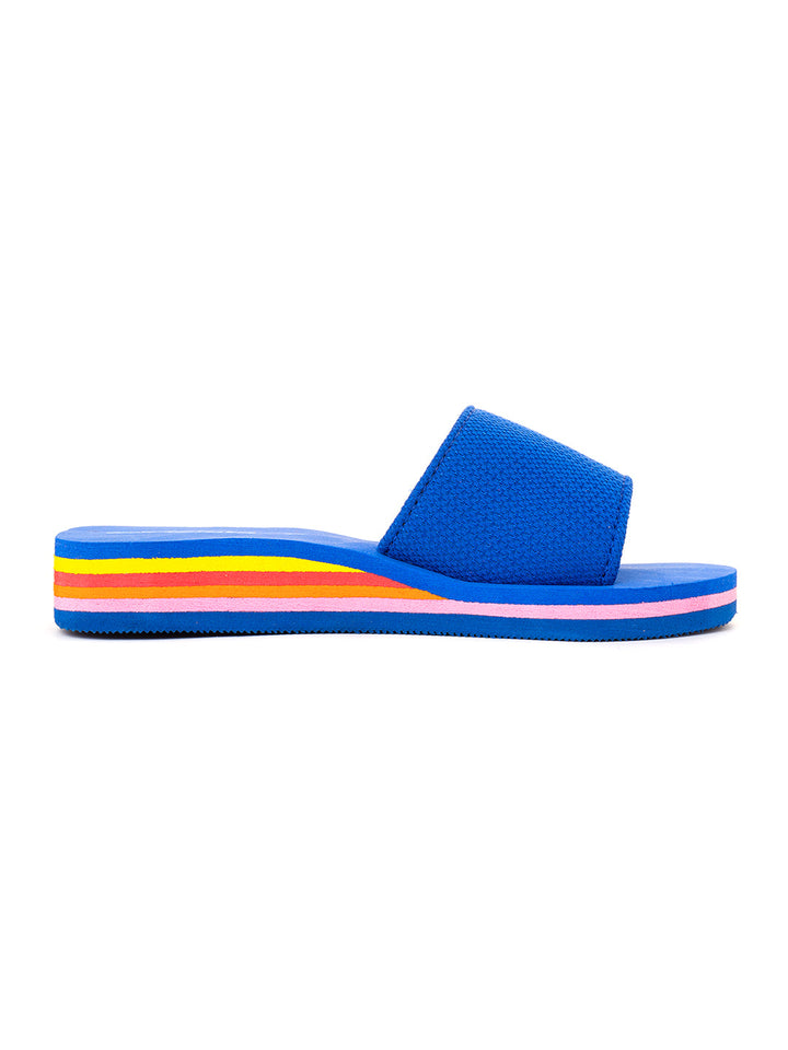 Khadim Adrianna Platform Heel Mule Slide Slippers for Girls - 4.5-12 yrs