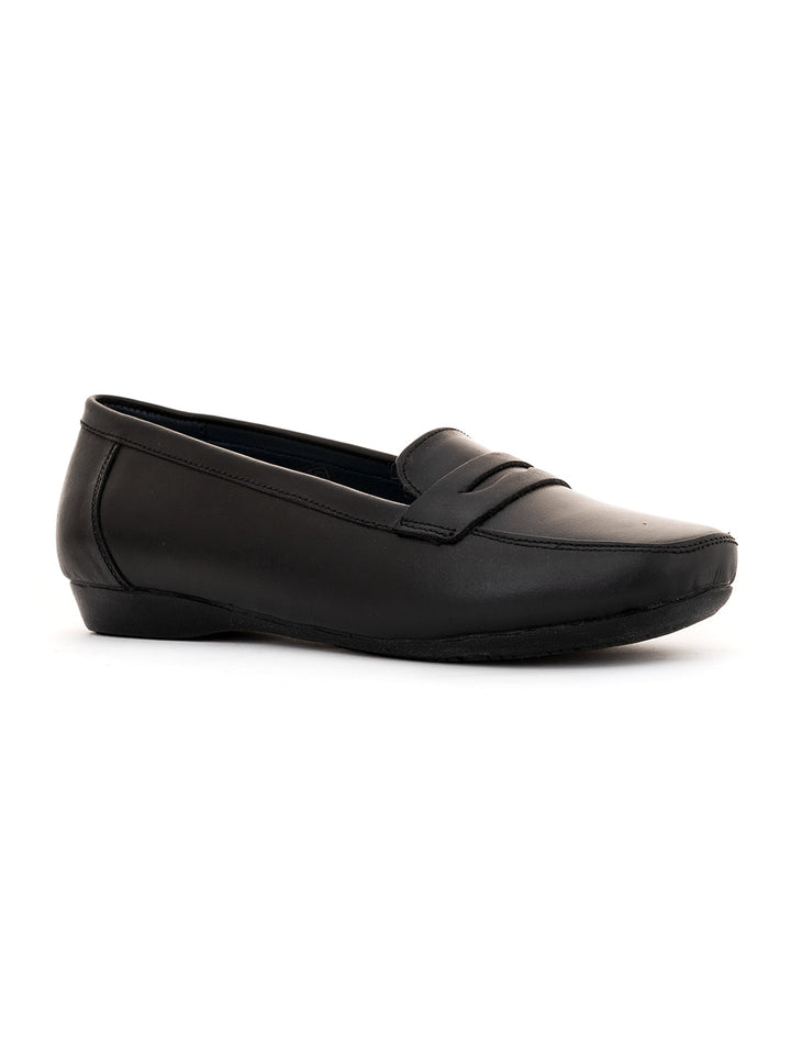 Khadim Sharon Leather Penny Loafers Casual Shoe for Women